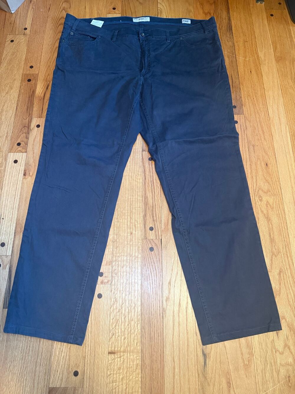 BRAX Cooper Fancy Regular Jeans Men's 46x32 Dark Blue Gray Stretch Denim